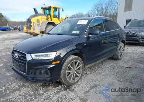 2018 Audi Q3 2.0T Premium/2.0T Sport Premium из США, поврежденный, VIN WA1JCCFS0JR019712